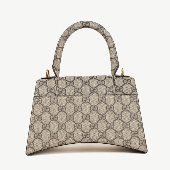 Gucci x Balenciaga GG Supreme The Hacker Project Small Hourglass Bag - Picture 4 of 14